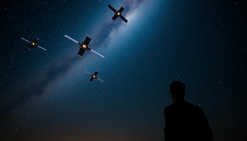 Starlink in the Sky